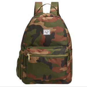 herschel supply co camo diaper bag